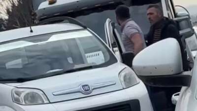 Bursa’da trafikte yaşanan gerginlik kavgaya