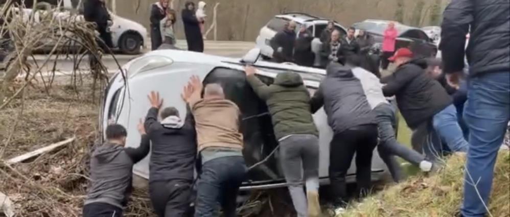 Bursa'da Orhaneli yolu üzerinde