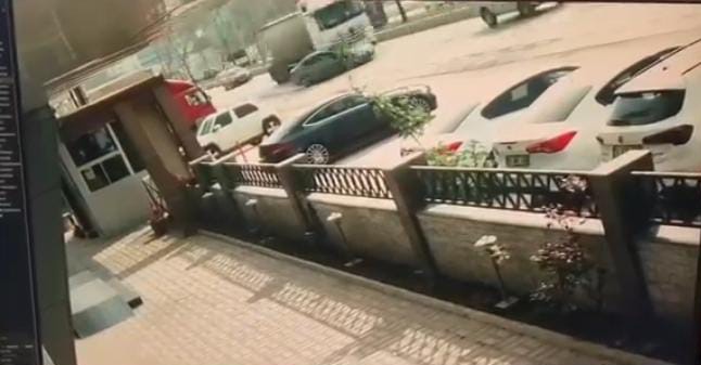 Bursa'nın Kestel ilçesinde şerit