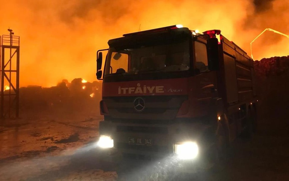 Bursa Büyükşehir Belediyesi itfaiye