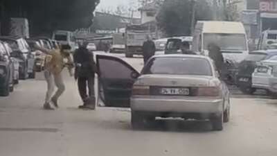  Bursa'da iki sürücünün yol