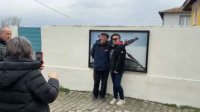 Bursa'da Yaren leylek ile kurduğu