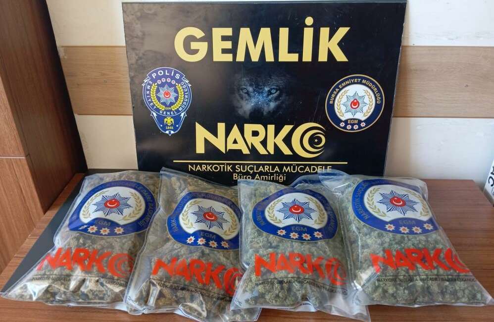 Gemlik’te uyuşturucu tacirlerine yönelik