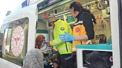 Bursa'da tansiyonu düşen servis şoförü