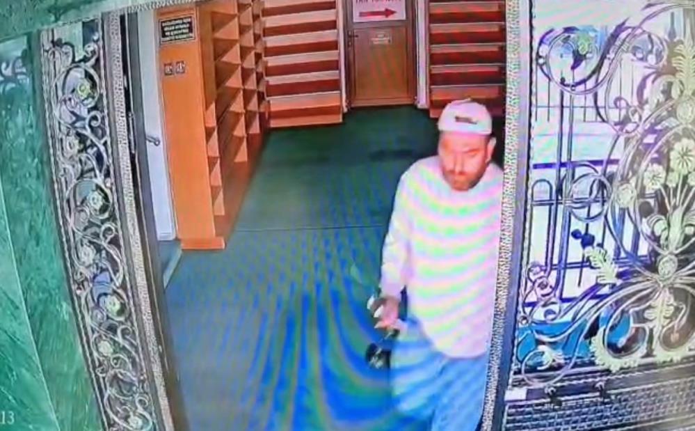 Bursa'nın Mudanya ilçesinde elinde