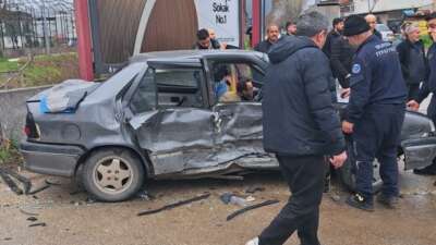Bursa'nın İnegöl ilçesinde meydana gelen