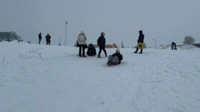 Uludağ'da mart ayının son günlerinde