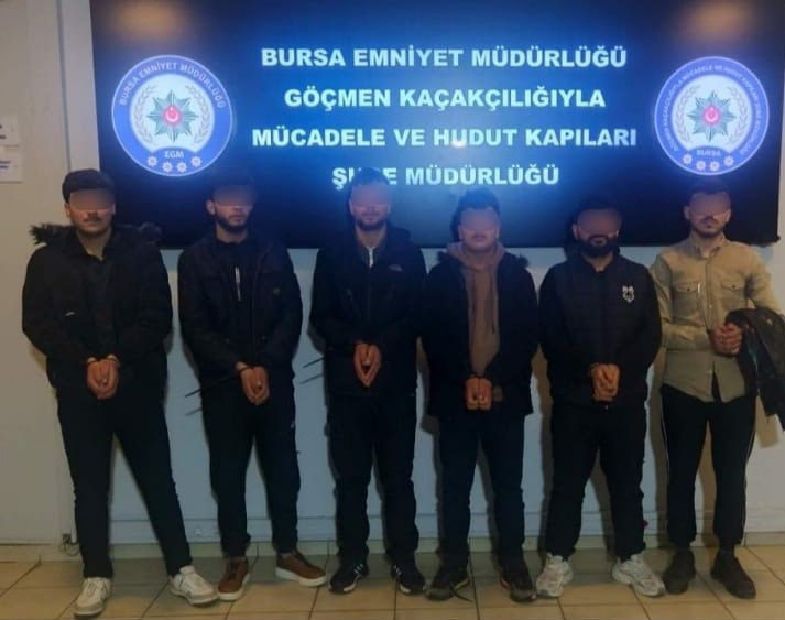 Bursa’da polis ekipleri tarafından