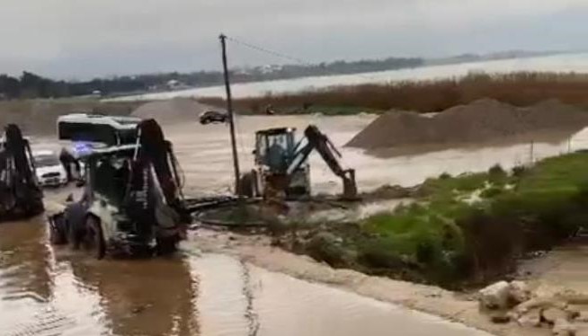 Bursa'nın İznik ilçesinde uzun