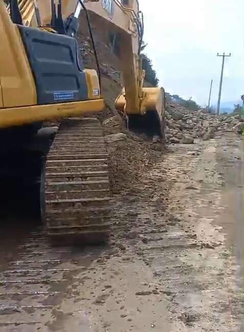 Bursa’da Gemlik-Mudanya sahil yolu,