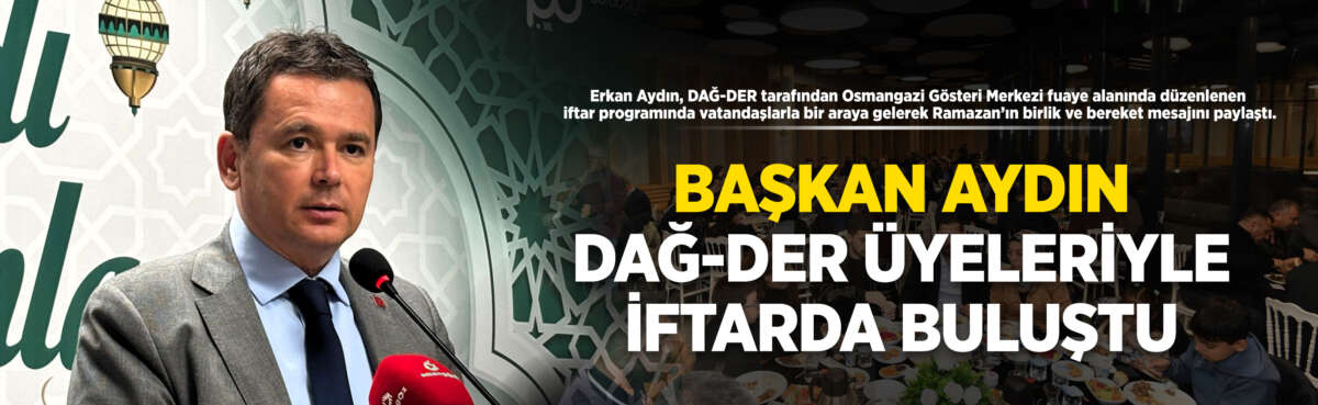 Osmangazi Belediye Başkanı Erkan Aydın,