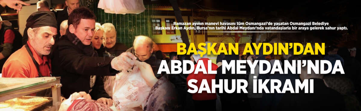 Ramazan ayının manevi havasını tüm