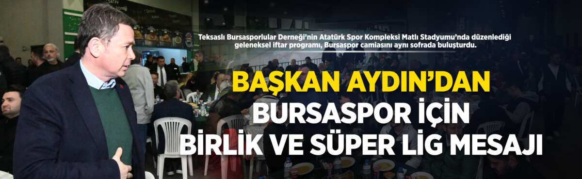 Teksaslı Bursasporlular Derneği’nin Atatürk Spor