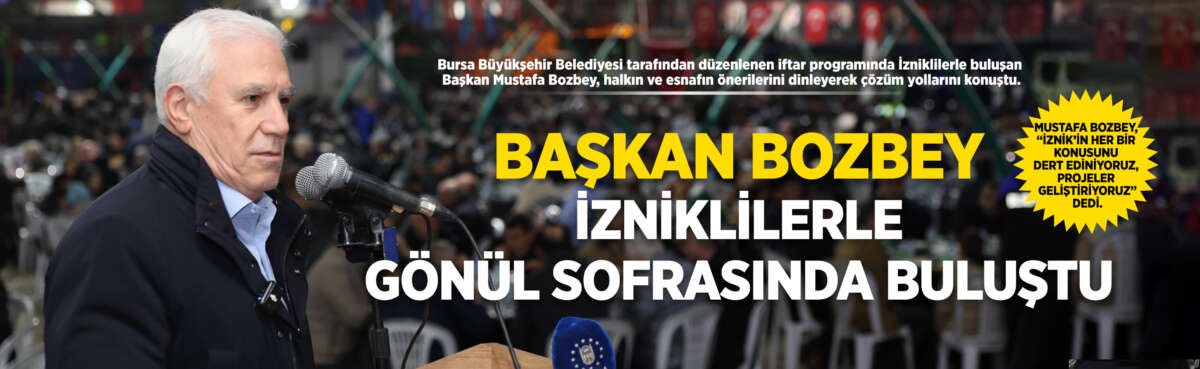 Bursa Büyükşehir Belediyesi tarafından düzenlenen