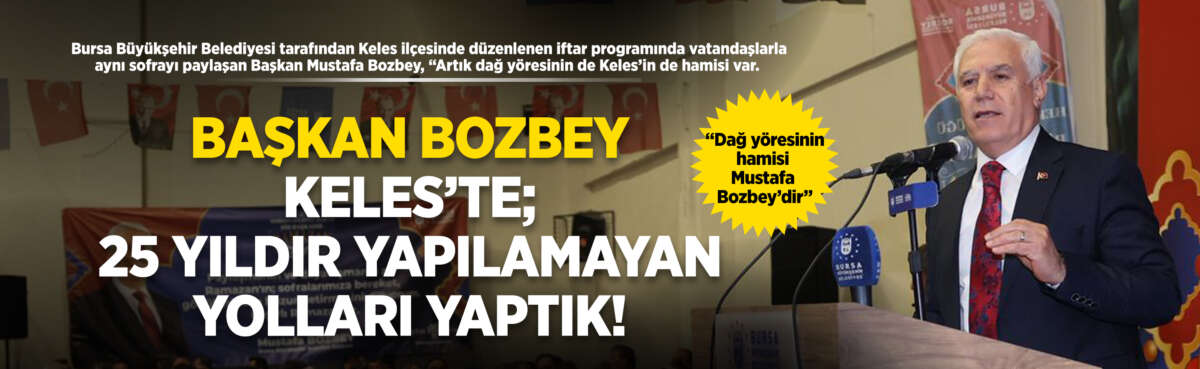 Bursa Büyükşehir Belediyesi tarafından