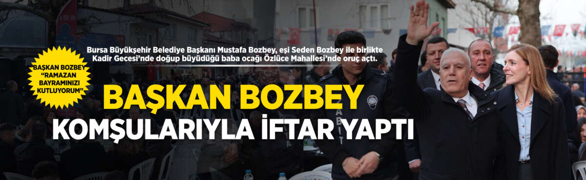 Bursa Büyükşehir Belediye Başkanı Mustafa