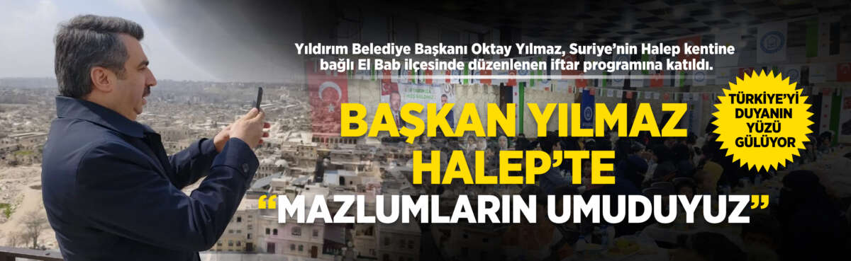 Yıldırım’ın 14 ayrı bölgesinin yanı