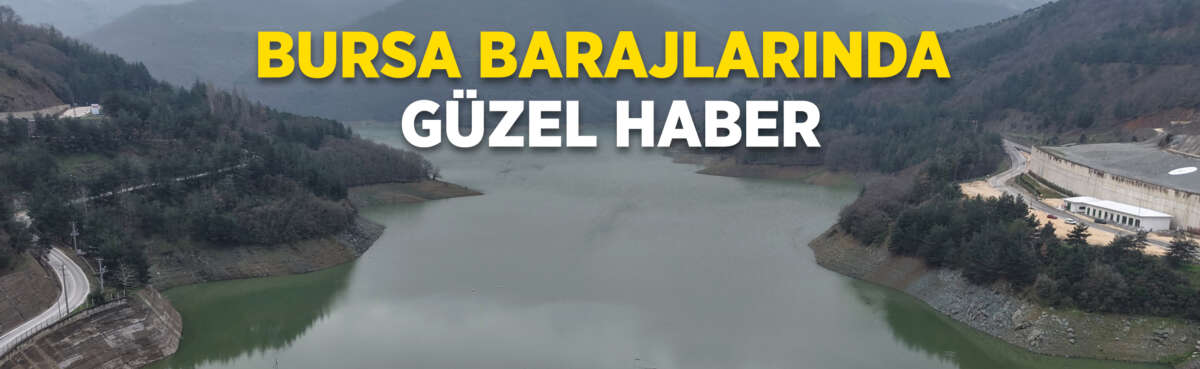 Bursa barajlarındaki ortalama doluluk oranı,