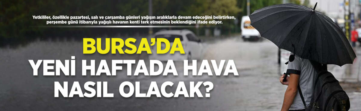 Ramazan Bayramı’nı soğuk ve yağışlı