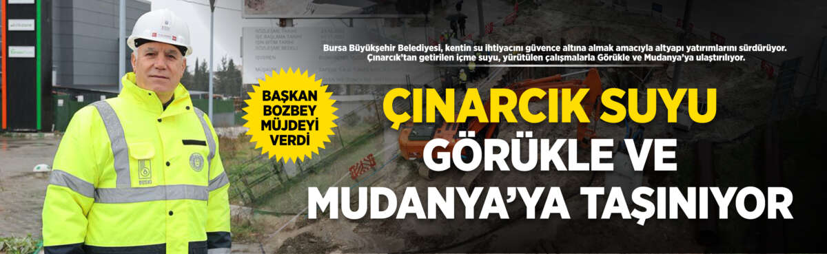 Bursa Büyükşehir Belediyesi, kentin uzun