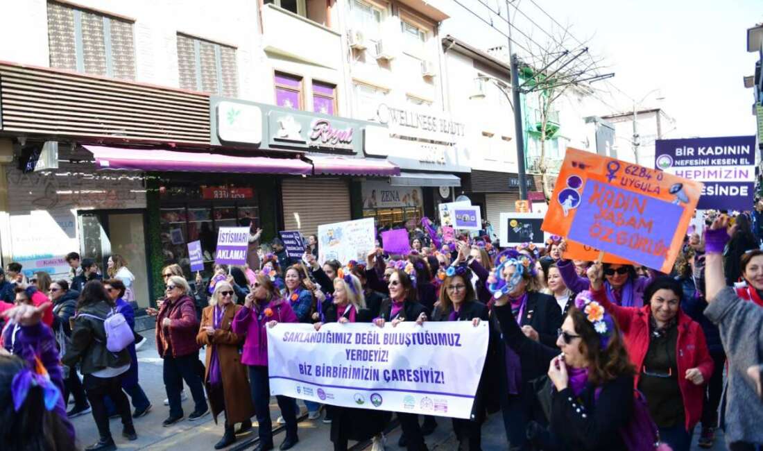 Bursa’da kadınların sesi, emeği