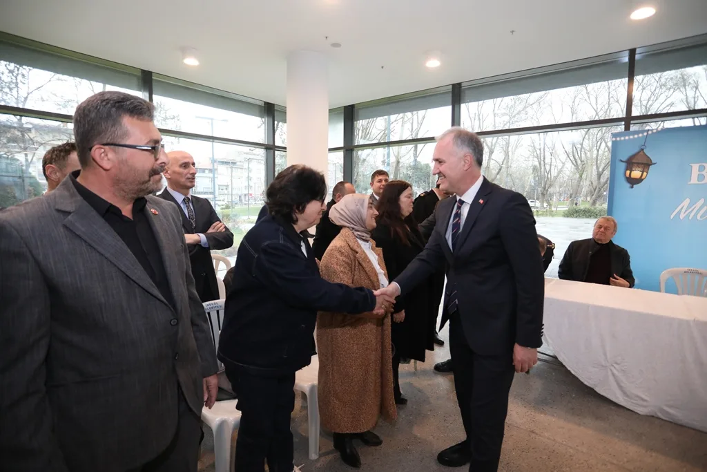 İnegöl protokolü Ramazan Bayramı nedeniyle