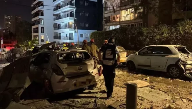 İran’ın başlattığı füze saldırısı