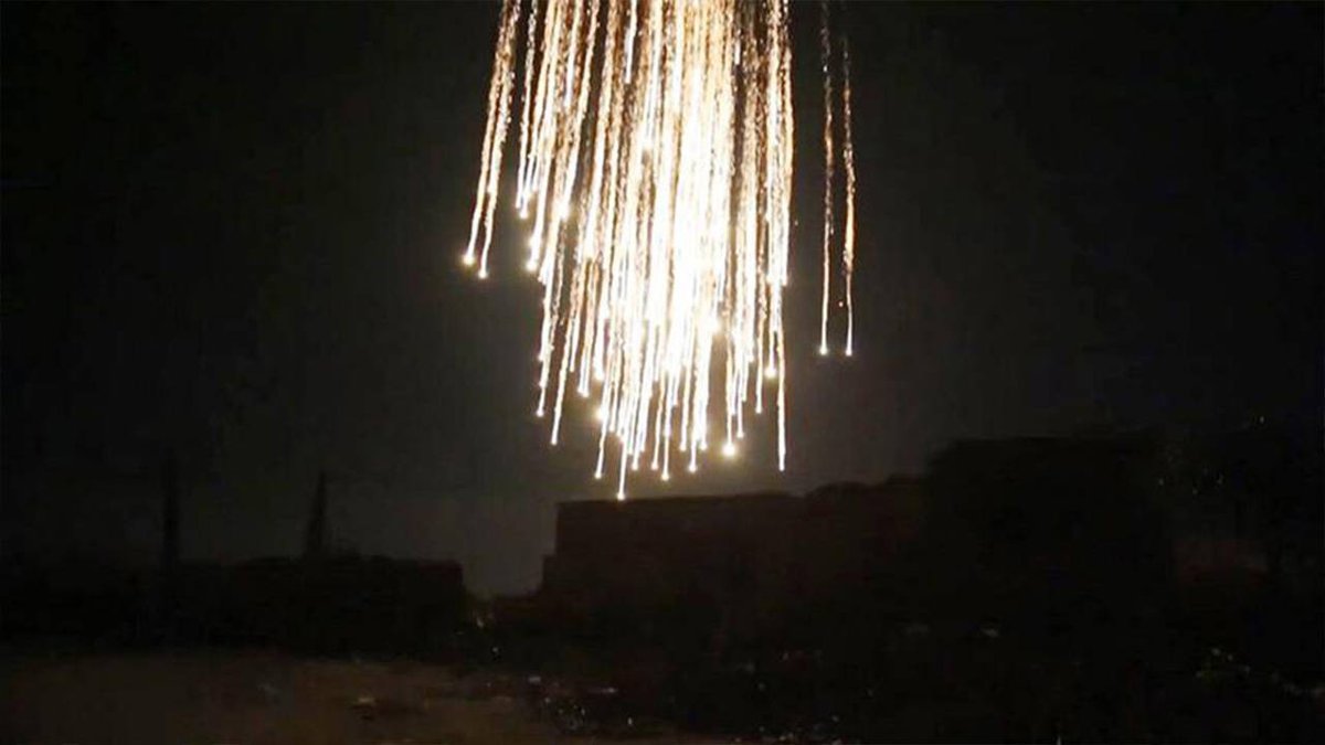 Lübnan Haber Ajansı: İsrail, güneyde fosfor bombası kullandı