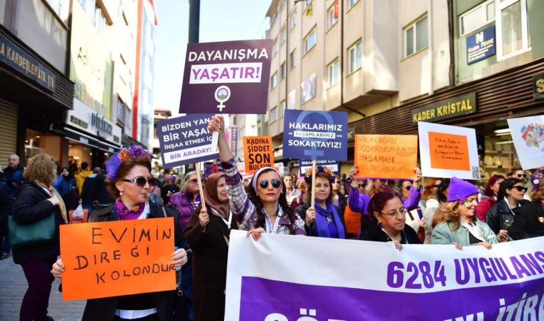 Bursalı kadınlardan çağrı; Özgürlük ve eşitlik istiyoruz Osmangazi Kent Konseyi Kadın