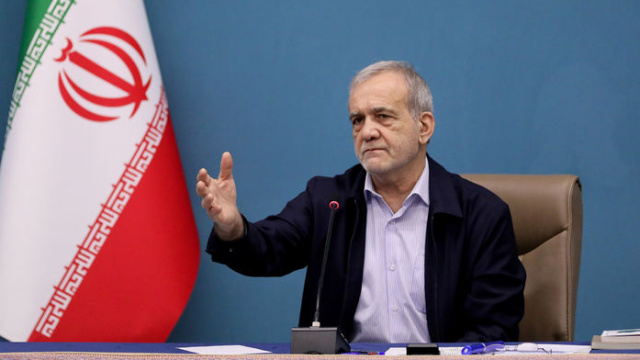 İran Cumhurbaşkanı Mesud Pezeşkiyan,