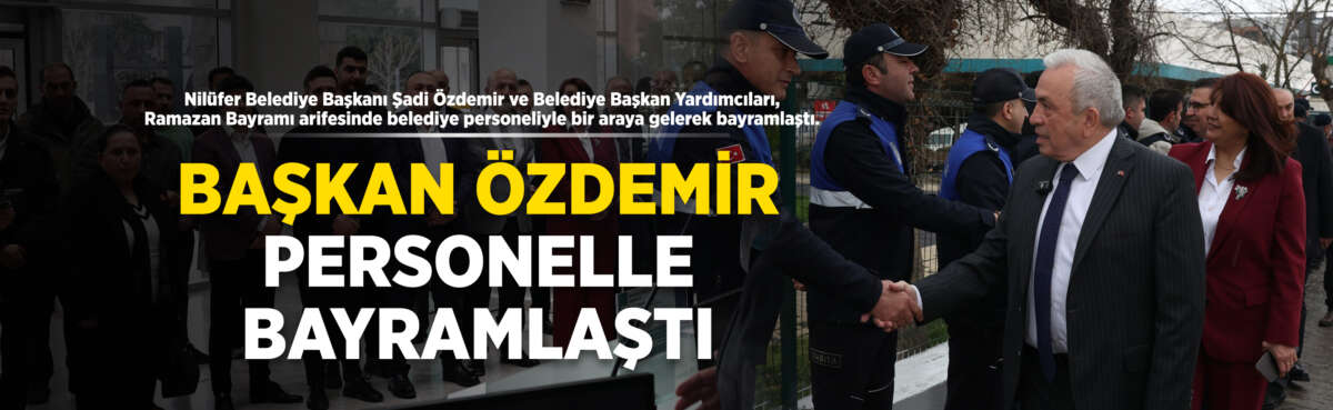 Nilüfer Belediye Başkanı Şadi Özdemir