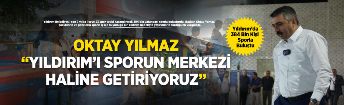 Spor alanındaki yatırım, proje ve