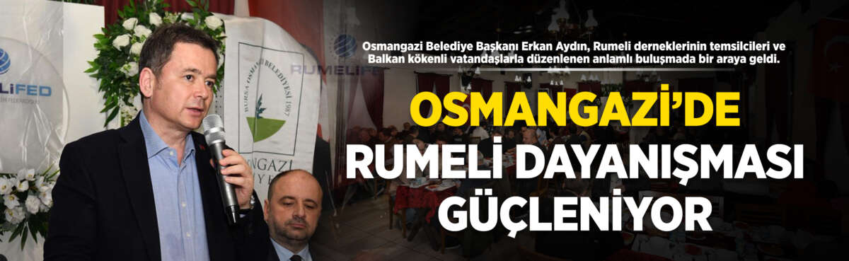 Osmangazi Belediye Başkanı Erkan Aydın,