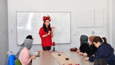 Osmangazi Belediyesi’nin düzenlediği ‘Marteniçka Atölyesi’,