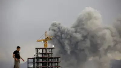 İran’ın başkenti Tahran’da art arda