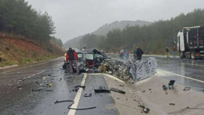 Muğla’nın Yatağan-Milas Karayolu Beypınarı mevkiinde