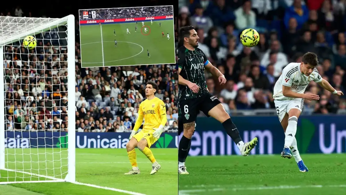 Ne yaptın sen Arda Güler; Yok böyle bir gol…