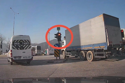 Bursa'nın Kestel ilçesinde kırmızı