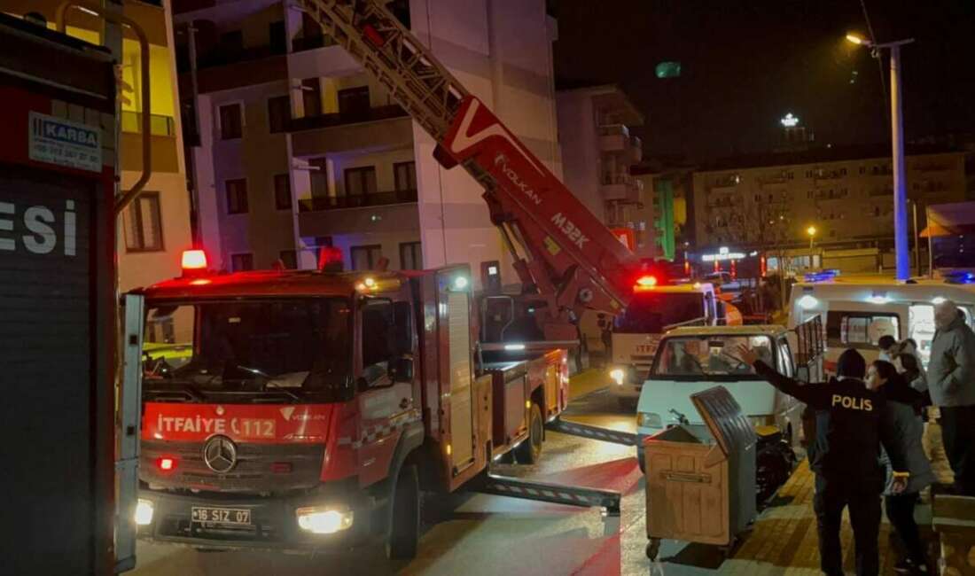 Bursa’da sabaha karşı can pazarı! Bursa’nın Nilüfer ilçesinde 5 katlı