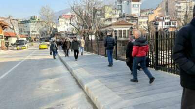 Bursa’nın tarihi kent geçişlerinden biri