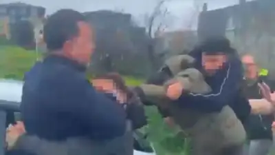 Silivri'de direksiyon sınavını geçemeyen sürücü,