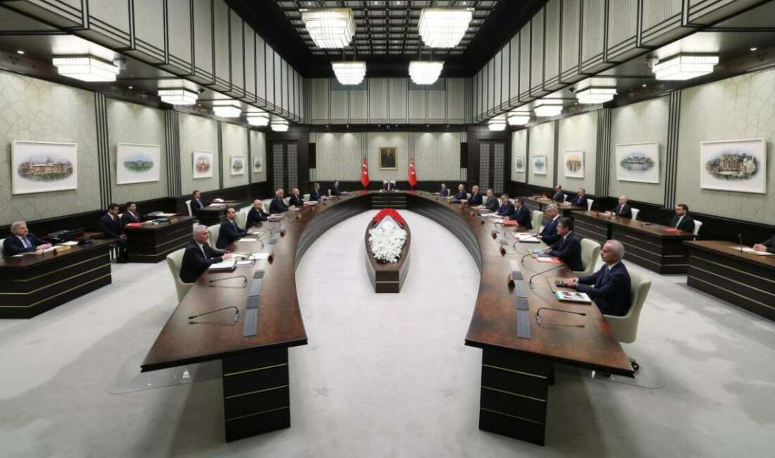 Kabine salı günü toplanıyor! Masada önemli başlıklar var Cumhurbaşkanlığı Kabinesi, 24 Mart