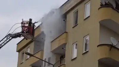 Bursa'nın İnegöl ilçesinde iftar hazırlığı