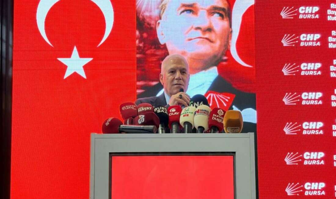 Bozbey, önceki yönetimi hedef aldı: “BUSKİ’nin parasını siz çaldırdınız” CHP Bursa İl Başkanlığı’nın