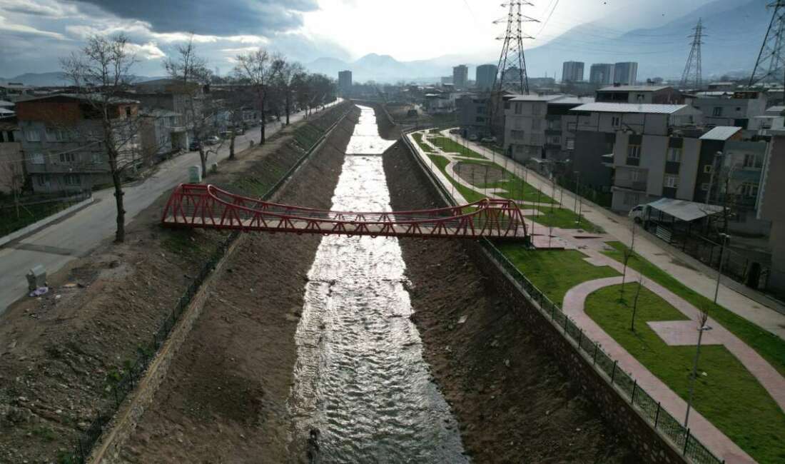 Yıldırım’da Deliçay modern bir yaşam alanına dönüştü! Yıldırım Belediyesi, zaman zaman