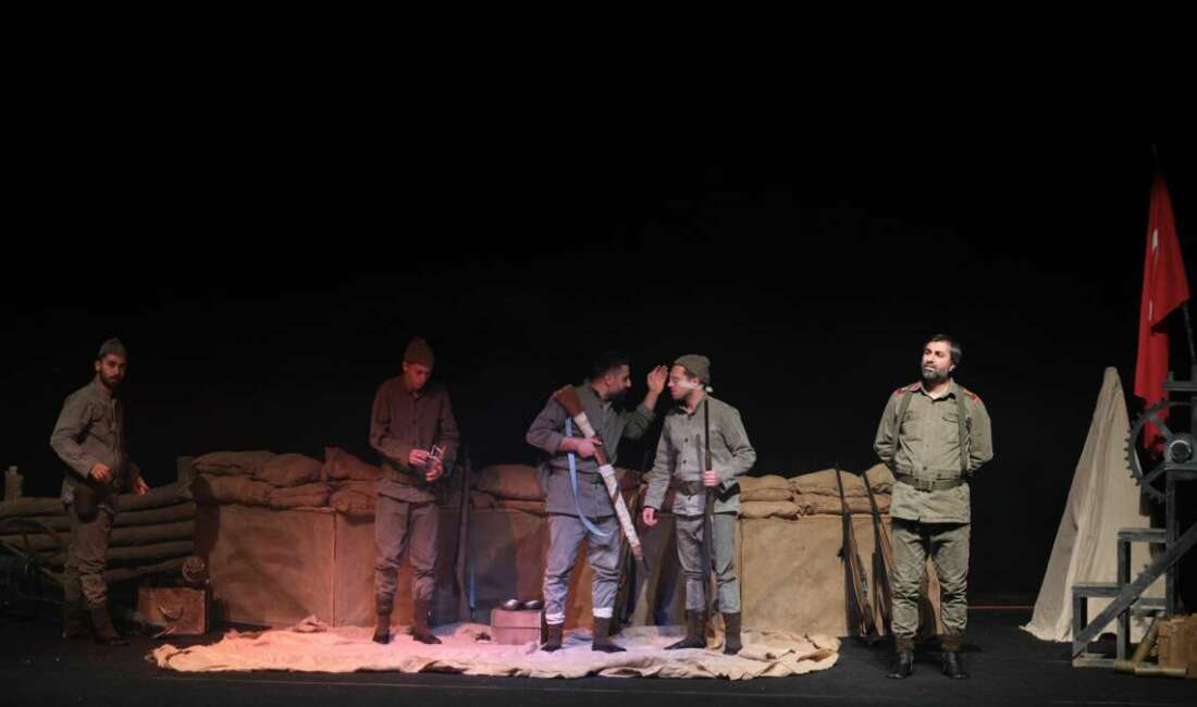 Bursa Yıldırım’da tüyleri diken diken eden anlar; Çanakkale Destanı… Yıldırım Belediyesi, Çanakkale Zaferi’nin