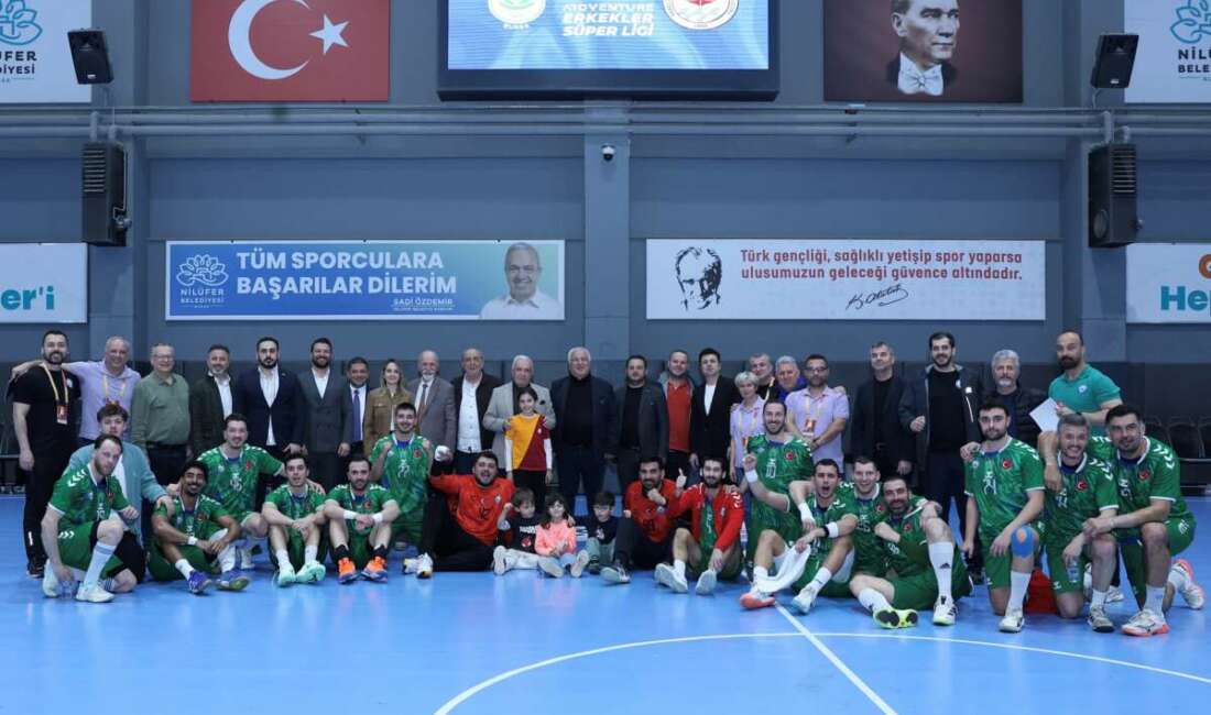 Nilüfer Belediyespor moral buldu Nilüfer Belediyespor Erkek Hentbol
