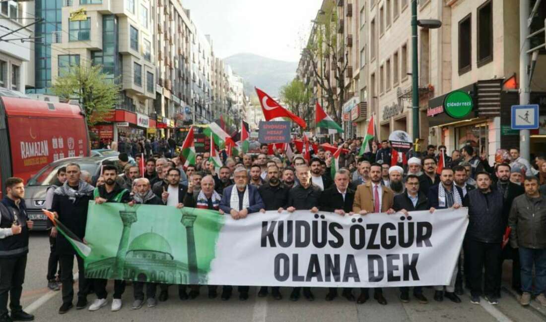 Bursa’da İHH öncülüğünde düzenlenen
