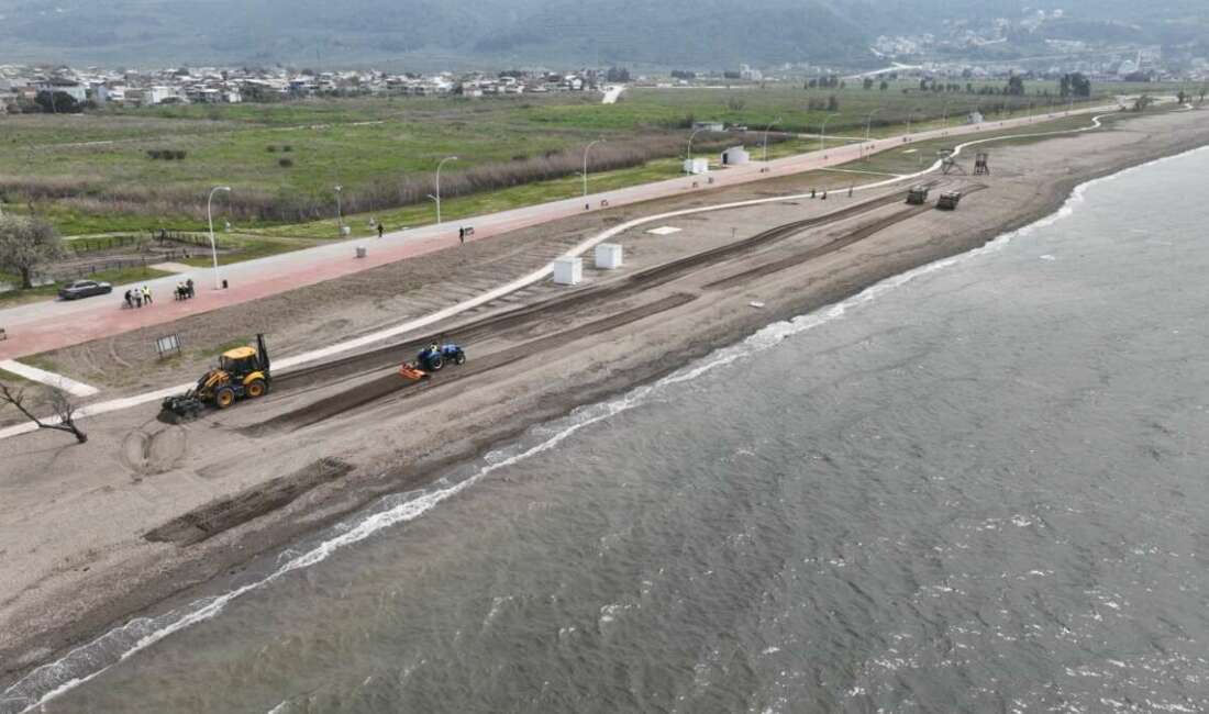 Bursa’nın sahillerini yaz sezonuna hazırlanıyor! Bursa Büyükşehir Belediyesi, toplam