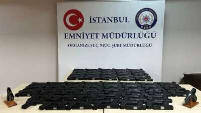 İstanbul’un Sarıyer ilçesinde yasadışı silah